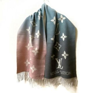 LOUIS VUITTON(マフラー/ショール ・ ブルー・ネイビー/青色系 LOUIS VUITTON(マフラー/ショール ・ ブルー・ネイビー/青色系