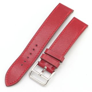 エルメス(HERMES)の エルメス 替えベルト 取り付け幅17mm レッド 中古(バンダナ/スカーフ)