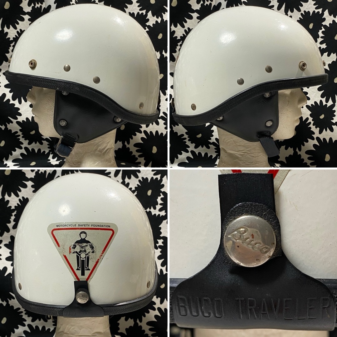 ブコ - Buco TRAVELER ビンテージハーフヘルメット BELL SHORTY ブコ - Buco TRAVELER ビンテージハーフヘルメット BELL SHORTY