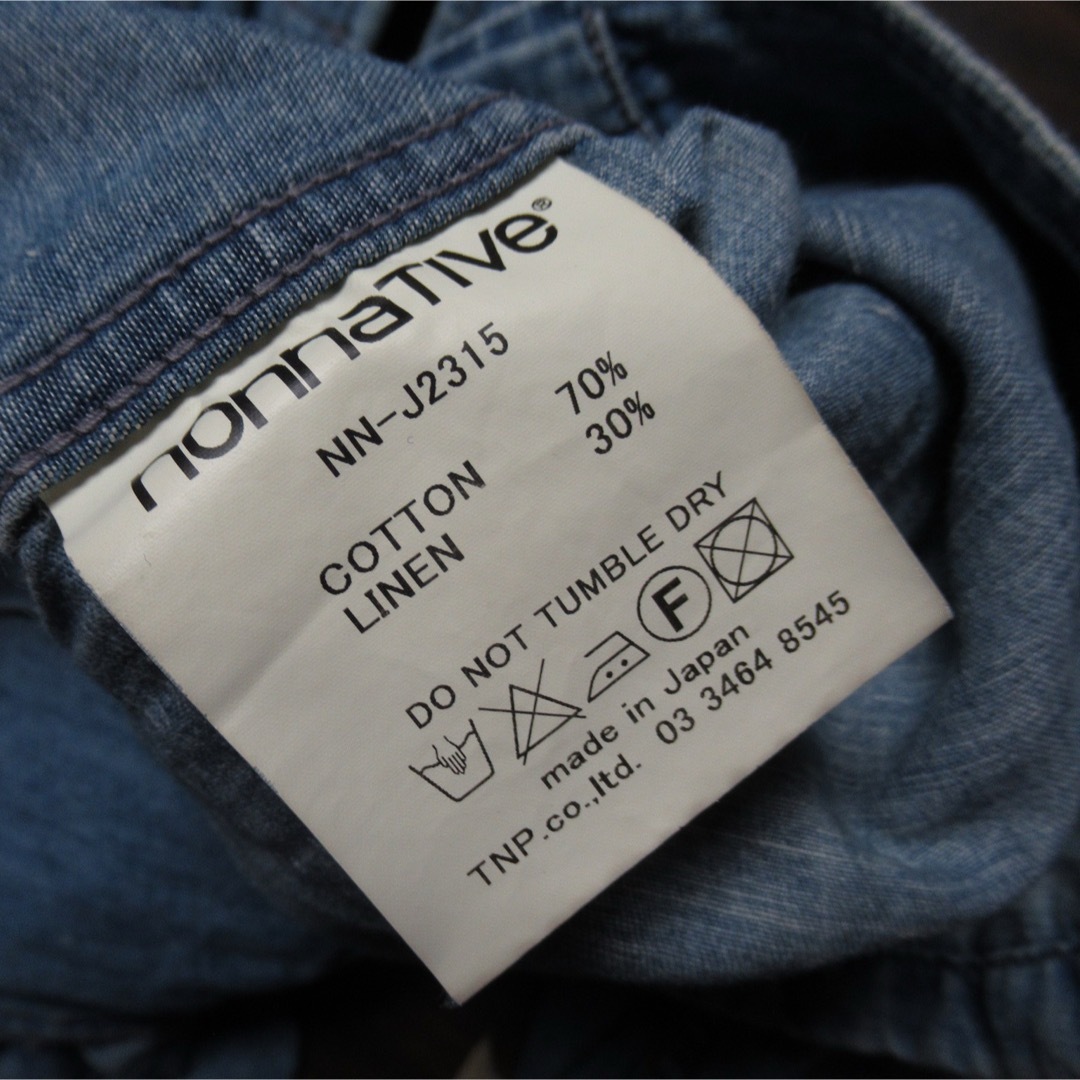 nonnative - nonnative インディゴ デニム ジャケット nonnative - nonnative インディゴ デニム ジャケット