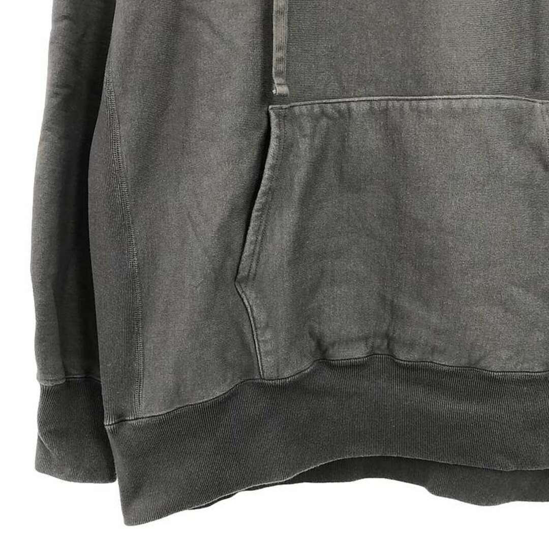 HYKE - HYKE / ハイク | 2021AW | SWEAT HOODIE 後付け プル HYKE - HYKE / ハイク | 2021AW | SWEAT HOODIE 後付け プル