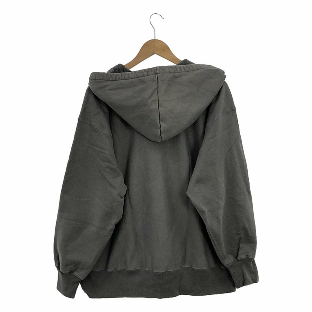 HYKE - HYKE / ハイク | 2021AW | SWEAT HOODIE 後付け プル HYKE - HYKE / ハイク | 2021AW | SWEAT HOODIE 後付け プル