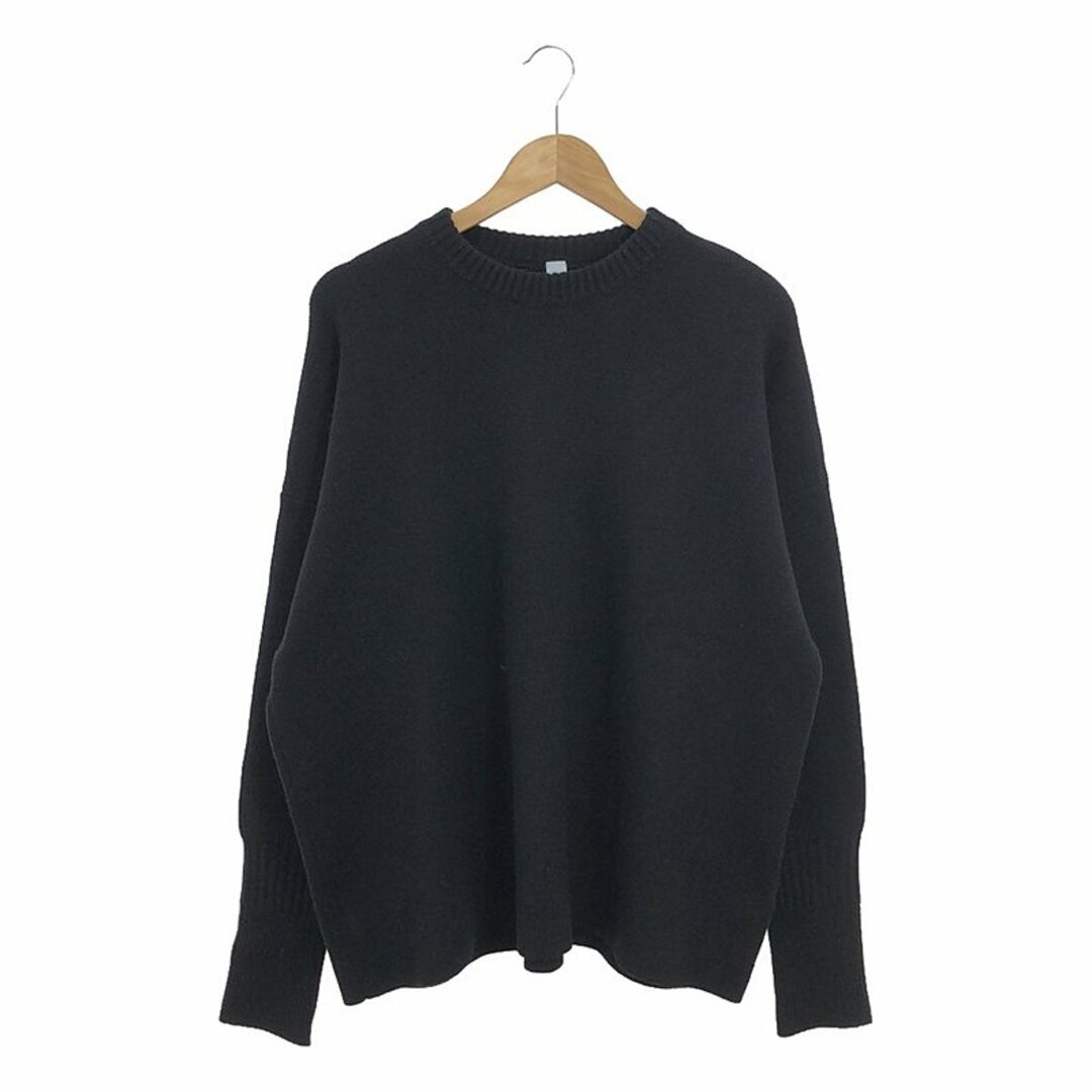 CFCL / シーエフシーエル | WOOL MILAN TOP ウール クルーネックニット | 5 | ブラック | メンズ メンズのトップス(ニット/セーター)の商品写真