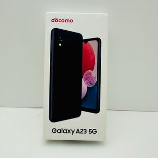 サムスン(SAMSUNG)のSAMSUNG Galaxy A23 5G SC-56C ブラック(スマートフォン本体)