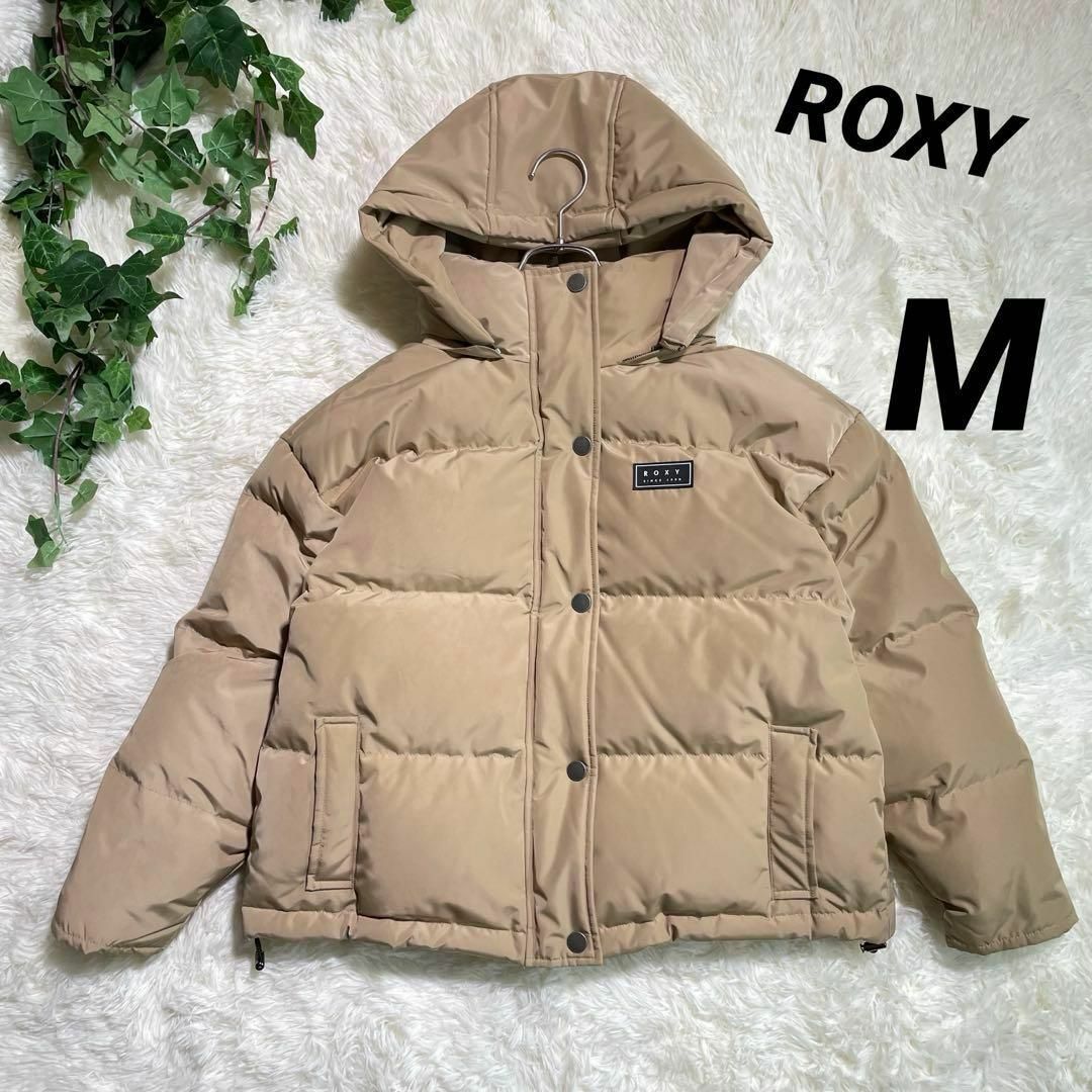 Roxy - 【ROXY】ロキシー ダウンジャケット M ルーズシルエット ムラサキスポーツ