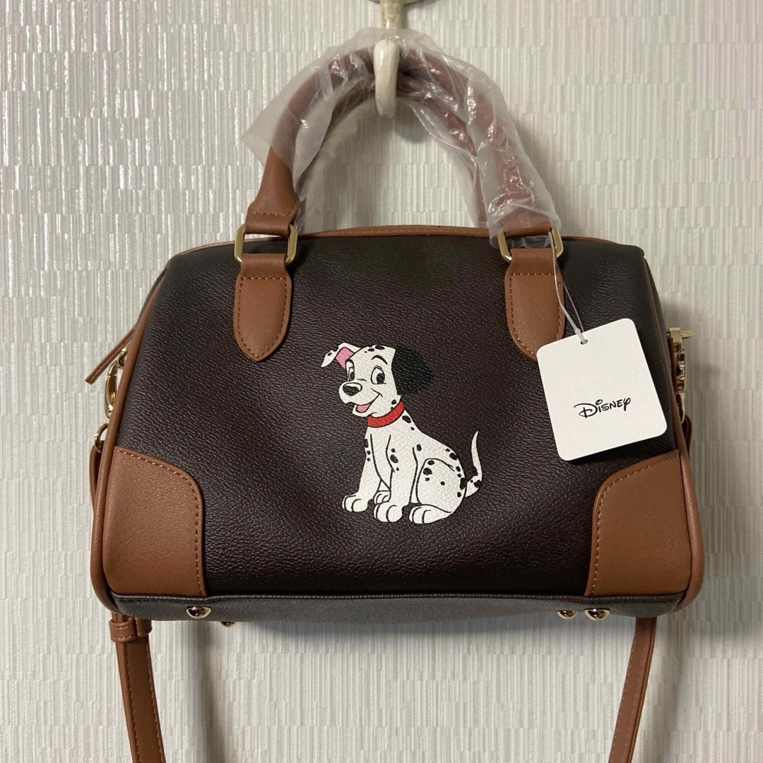 ディズニー ボストンバッグ ショルダーバッグ 101匹わんちゃんの ディズニー ボストンバッグ ショルダーバッグ 101匹わんちゃんの