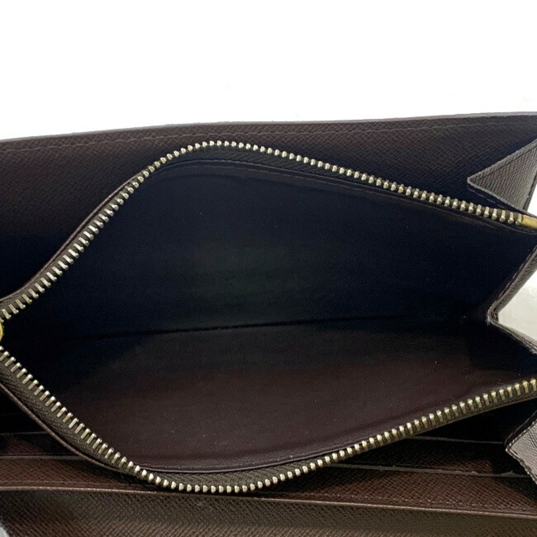 ルイ ヴィトン ポルトフォイユ サラ ダミエ エベヌ 茶色 N61724 ルイ ヴィトン ポルトフォイユ サラ ダミエ エベヌ 茶色 N61724