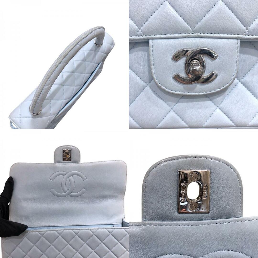 シャネル CHANEL 親子バッグ A04193 ライトブルー/シルバー金具 シャネル CHANEL 親子バッグ A04193 ライトブルー/シルバー金具