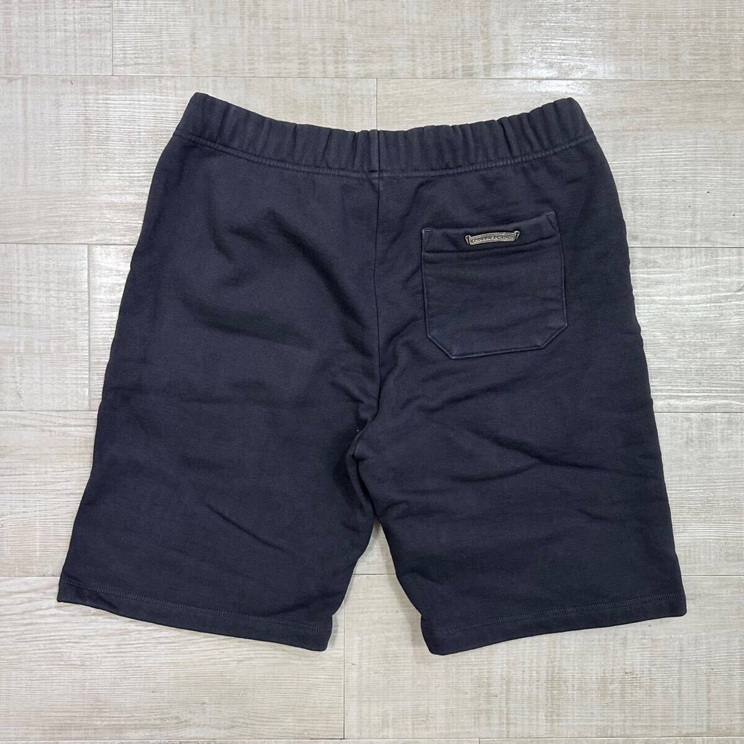 Chrome Hearts - 希少 クロムハーツ スウェット ショーツ レザー Chrome Hearts - 希少 クロムハーツ スウェット ショーツ レザー
