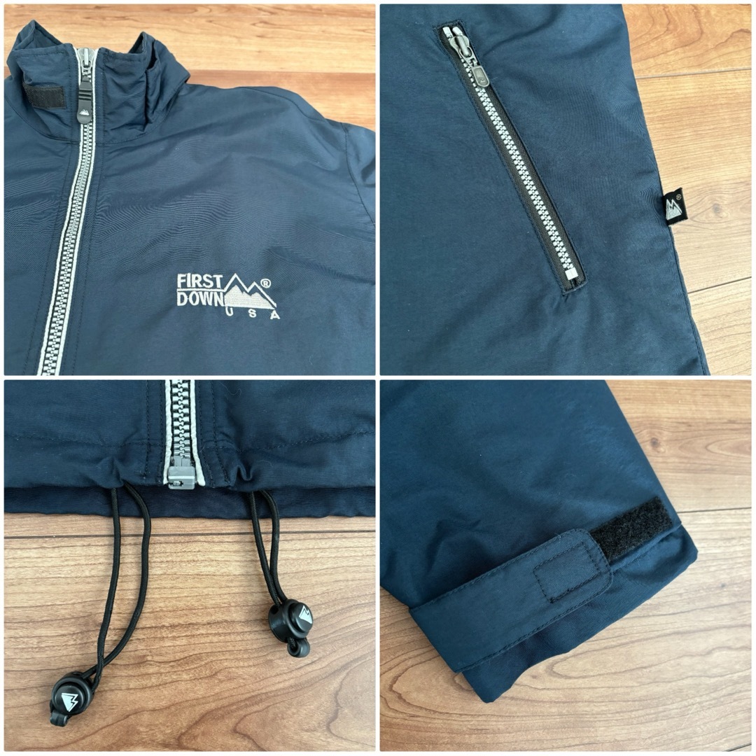 FIRST DOWN(ファーストダウン)のFIRST DOWN  ファーストダウン　ウィンドブレーカー　USA  メンズL メンズのジャケット/アウター(ナイロンジャケット)の商品写真