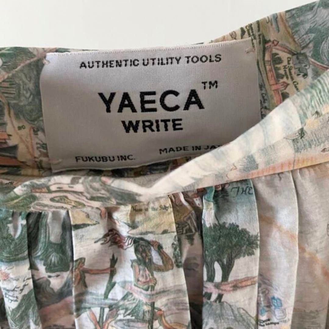 美品】 YAECA リバティ ライトタックキュロット ストーリー