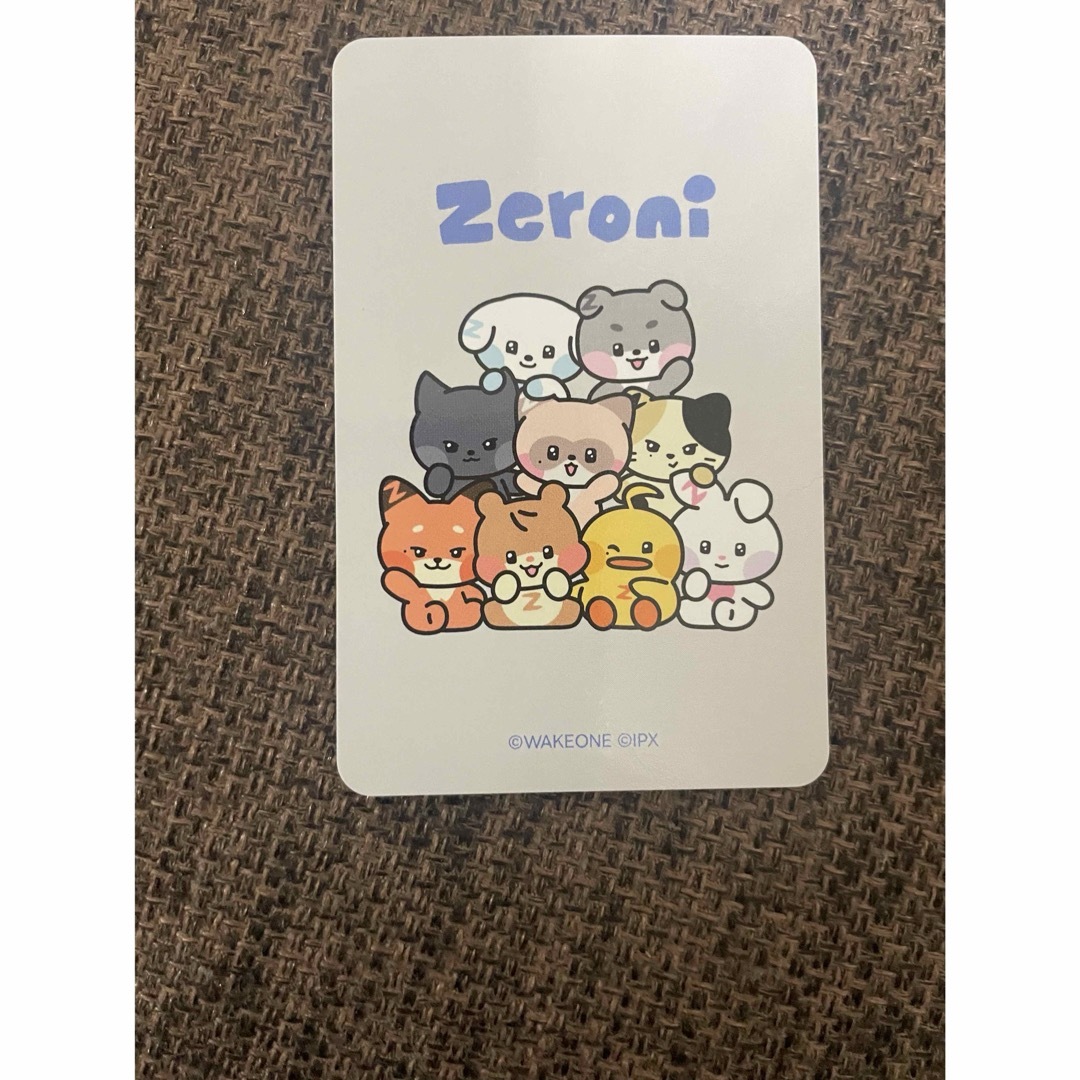 ZEROBASEONE - ゼベワン zb1 特典 ゴニニ ゼロニ zeroni トレカ ZEROBASEONE - ゼベワン zb1 特典 ゴニニ ゼロニ zeroni トレカ