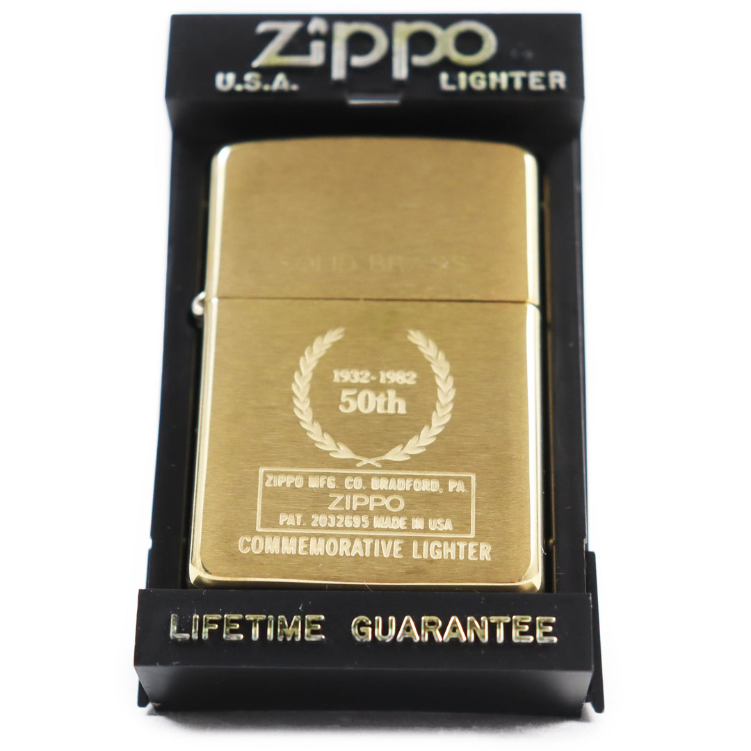ZIPPO - 未使用品○ZIPPO ジッポ 50th SOLID BRASS ソリッド ZIPPO - 未使用品○ZIPPO ジッポ 50th SOLID BRASS ソリッド