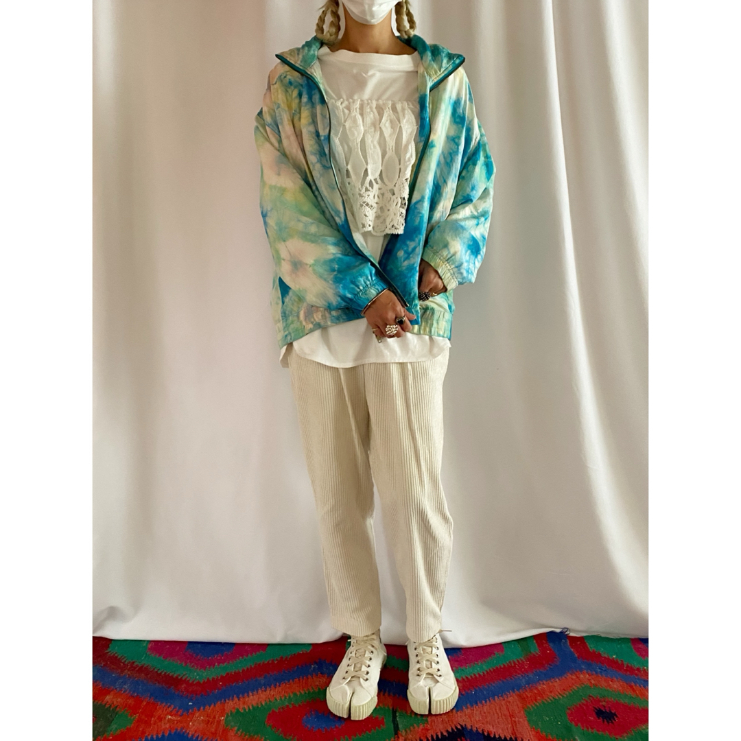 古着 ビンテージ 70s シルク タイダイ サイケデリック 古着 ビンテージ 70s シルク タイダイ サイケデリック