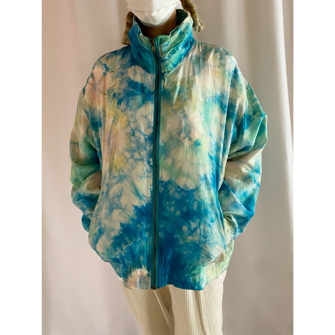 古着 ビンテージ 70s シルク タイダイ サイケデリック 古着 ビンテージ 70s シルク タイダイ サイケデリック