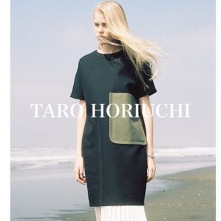 TARO HORIUCHI - TARO HORIUCHI ビッグポケット バックフリル TARO HORIUCHI - TARO HORIUCHI ビッグポケット バックフリル
