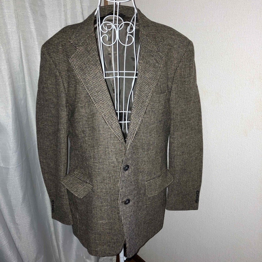 Harris Tweed ピュアウールテーラードジャケット Harris Tweed ピュアウールテーラードジャケット