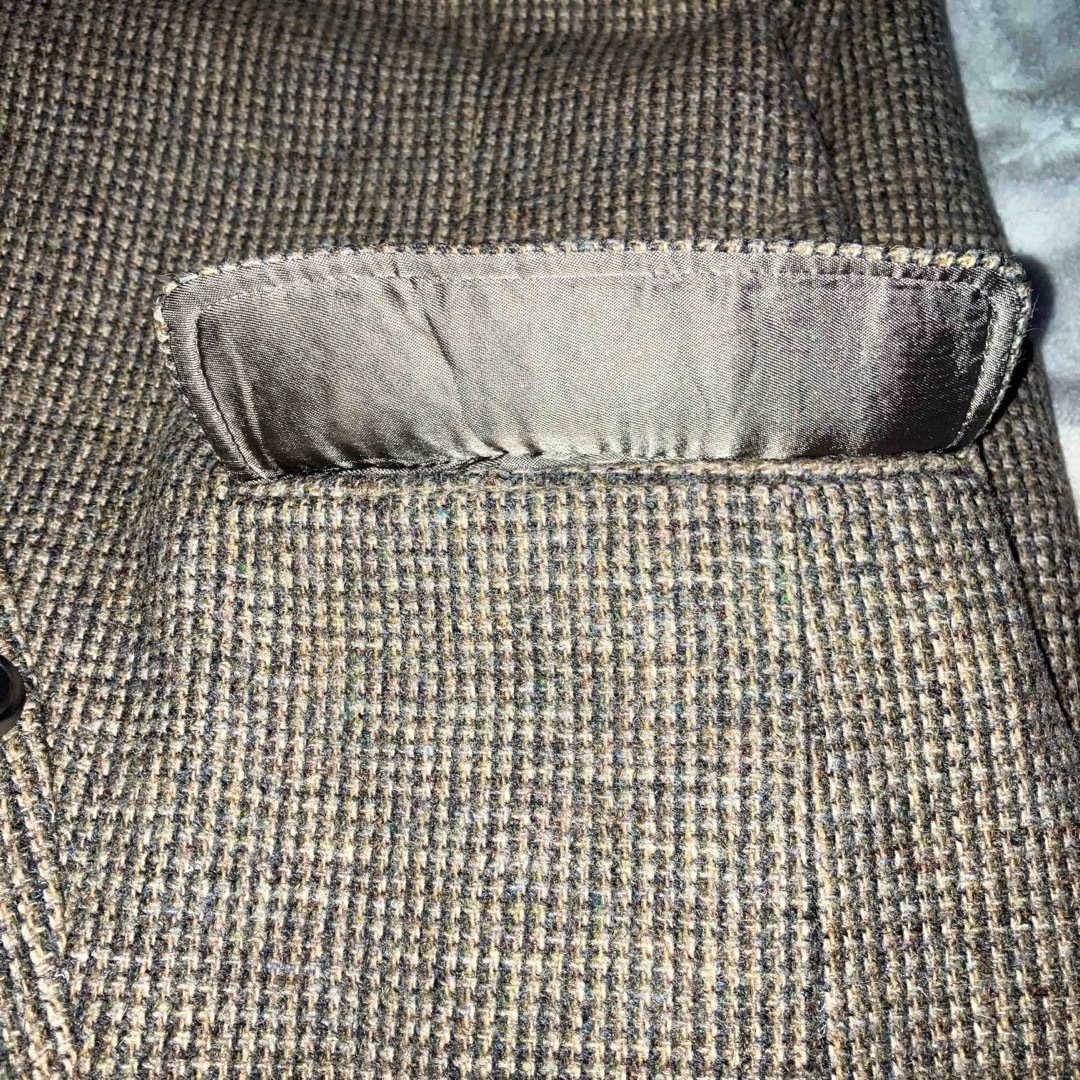 Harris Tweed ピュアウールテーラードジャケット Harris Tweed ピュアウールテーラードジャケット