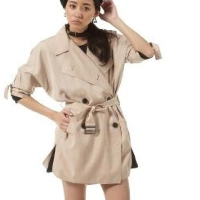 moussy(マウジー)のmoussy AIR TRENCH レディースのジャケット/アウター(トレンチコート)の商品写真