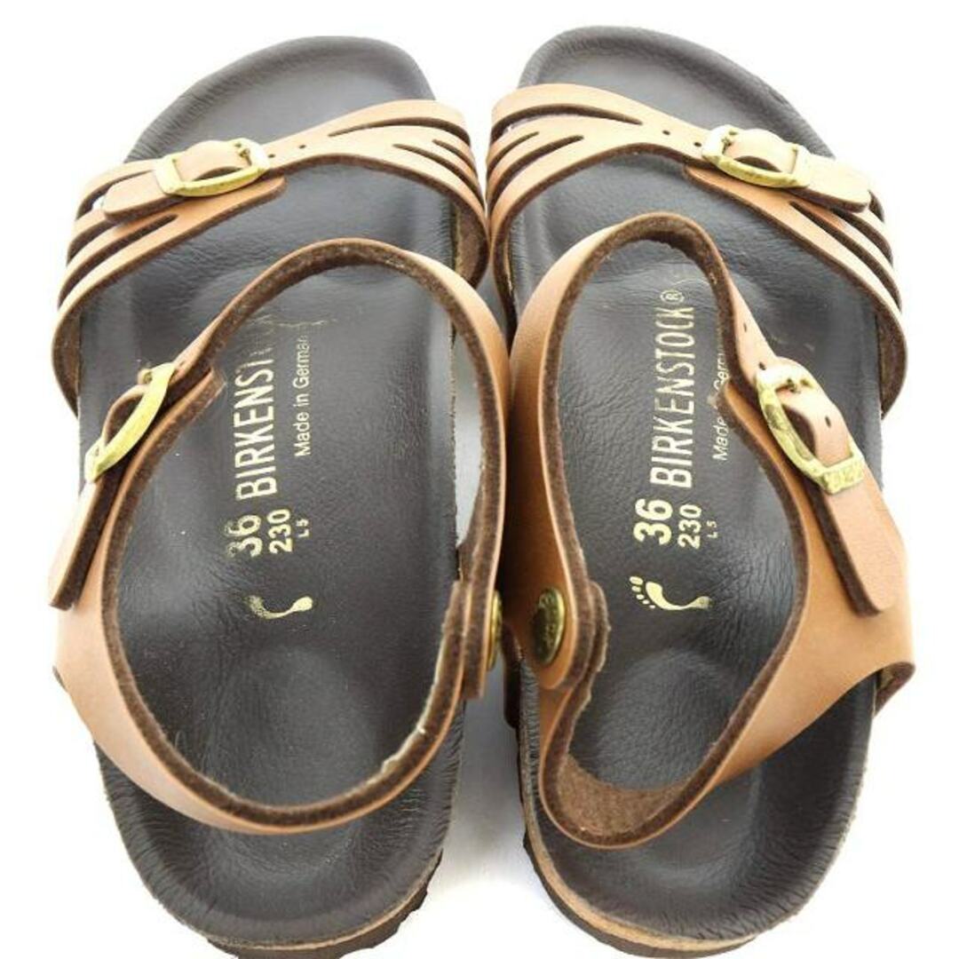 BIRKENSTOCK(ビルケンシュトック)のビルケンシュトック BALI サンダル アンクルストラップ 36 23cm 茶 レディースの靴/シューズ(サンダル)の商品写真