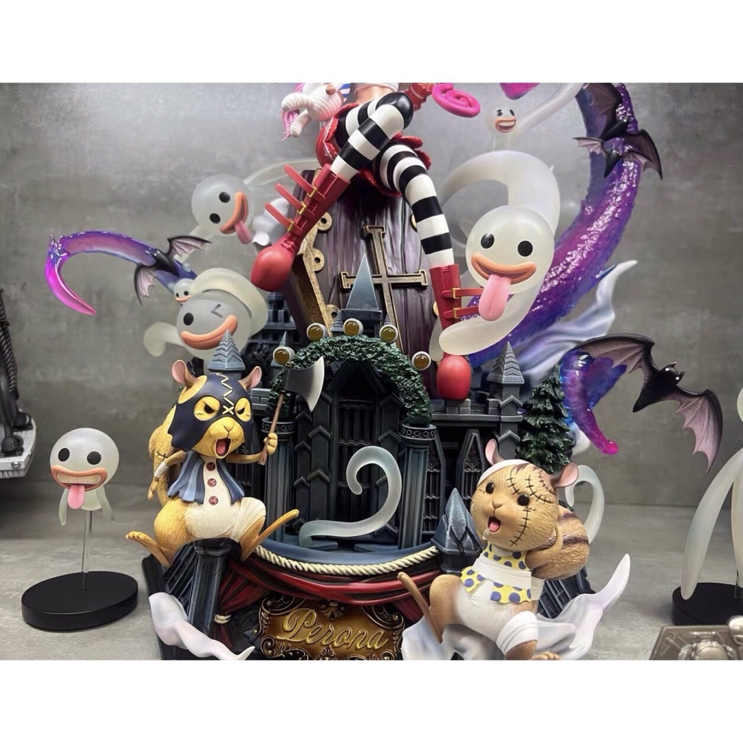 ワンピース ペローナ フィギュア ガレージキット GK完成品の通販 ワンピース ペローナ フィギュア ガレージキット GK完成品の通販