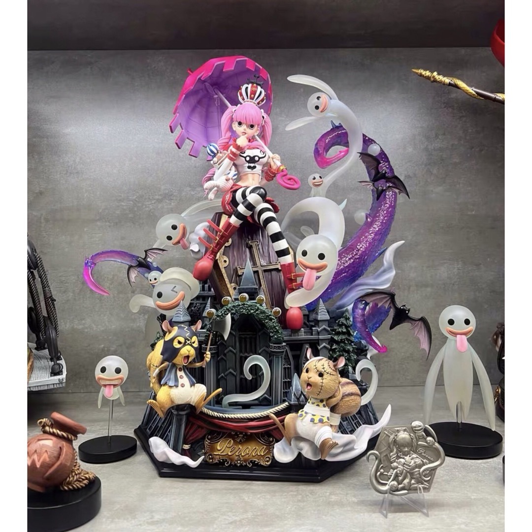 ワンピース ペローナ フィギュア ガレージキット GK完成品の通販 ワンピース ペローナ フィギュア ガレージキット GK完成品の通販