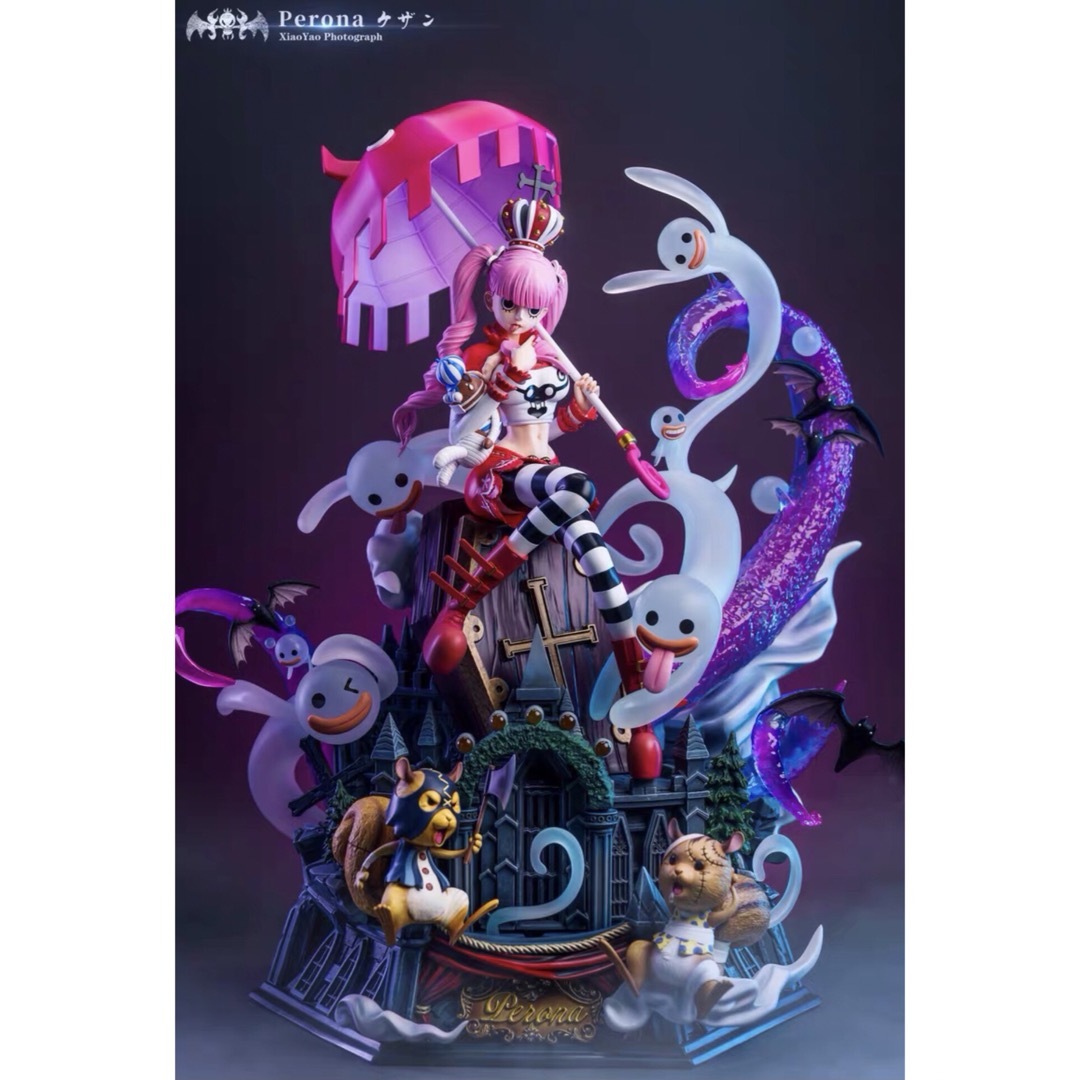 ワンピース ペローナ フィギュア ガレージキット GK完成品の通販 ワンピース ペローナ フィギュア ガレージキット GK完成品の通販