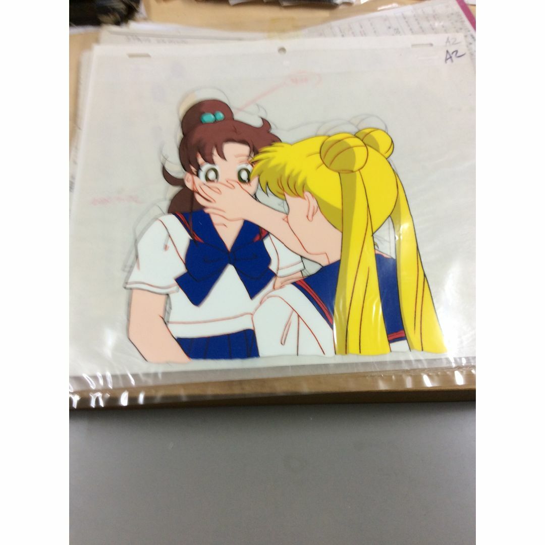 美少女戦士セーラームーン 木野まこと 月野うさぎ セル画と動画 美少女戦士セーラームーン 木野まこと 月野うさぎ セル画と動画