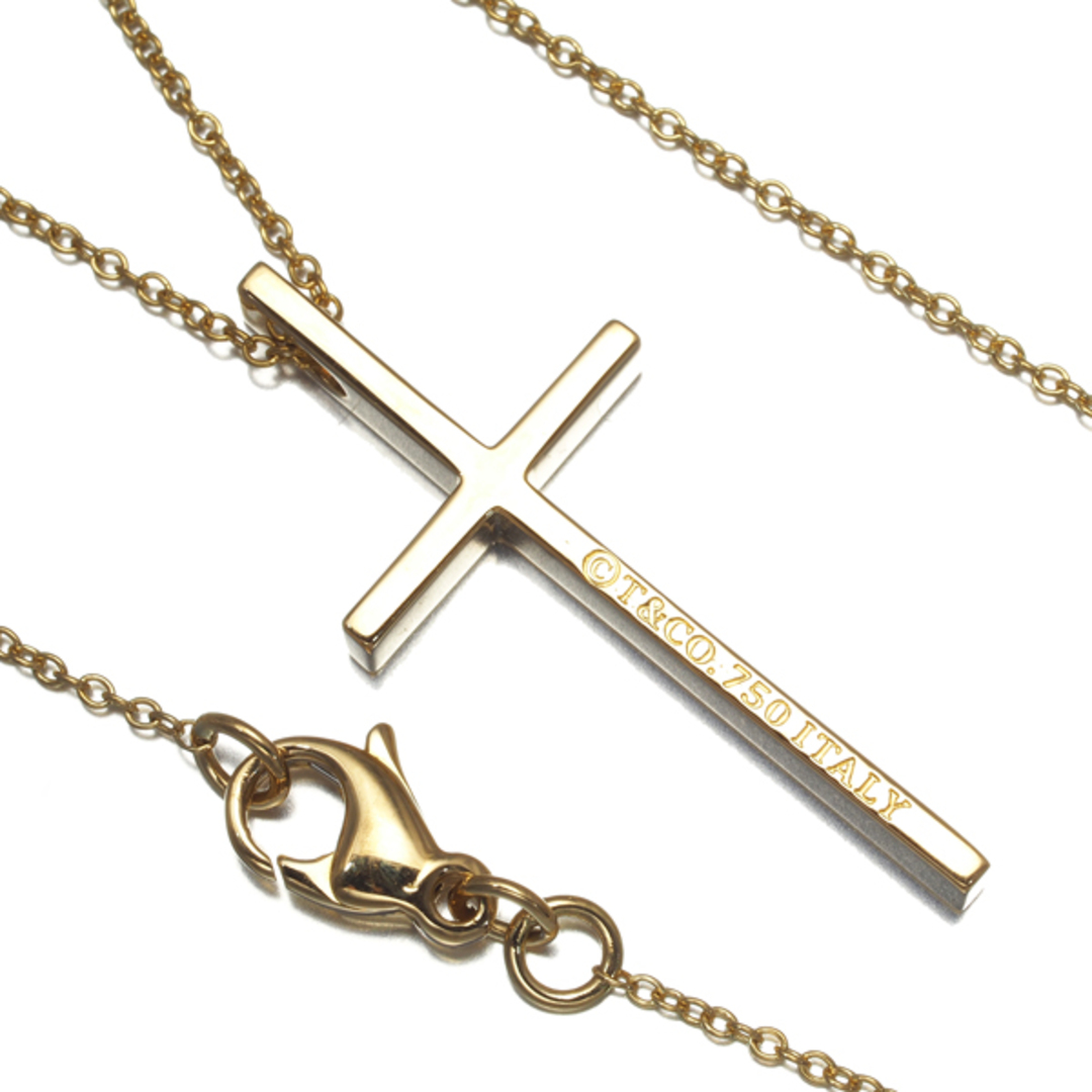 Tiffany & Co. - ティファニー ネックレス クロス K18YG の通販 Tiffany & Co. - ティファニー ネックレス クロス K18YG の通販