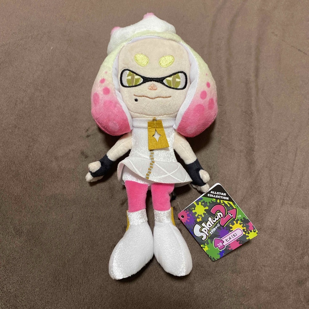 スプラトゥーン2 ぬいぐるみ ヒメ 新品の通販 by nika-chopper スプラトゥーン2 ぬいぐるみ ヒメ 新品の通販 by nika-chopper