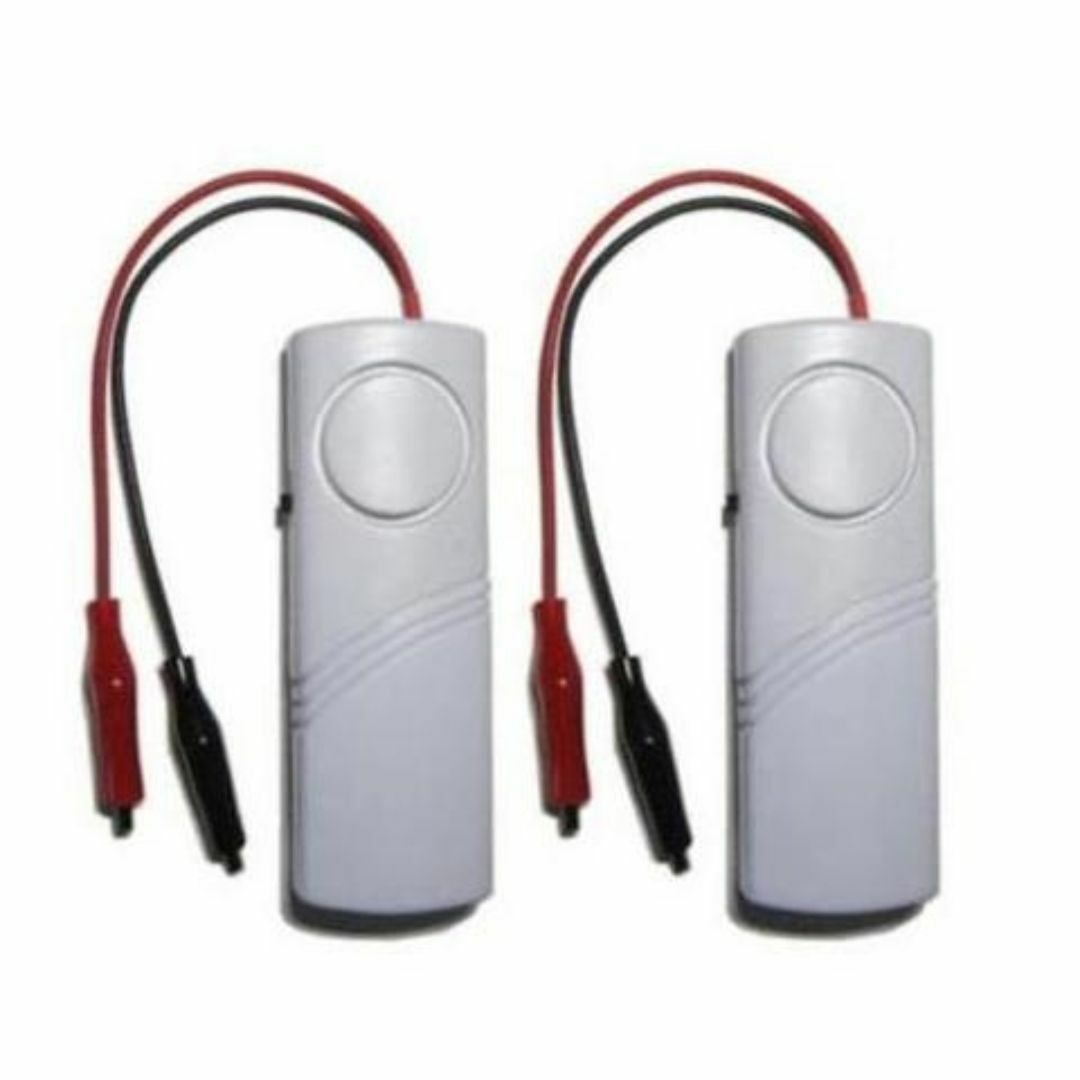 ★ 大音量 導通ブザー 導通チェッカー 2個セット VVFケーブル配線チェックに スマホ/家電/カメラのテレビ/映像機器(映像用ケーブル)の商品写真