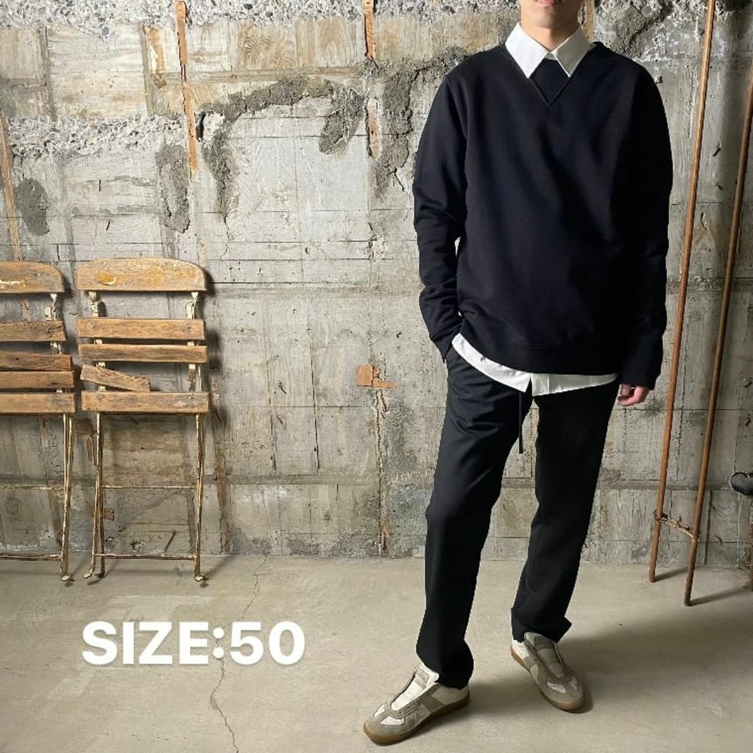 margiela マルジェラ black スウェット size50 23SS margiela マルジェラ black スウェット size50 23SS