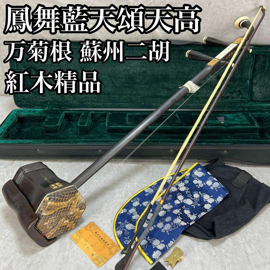 二胡 中国弦楽器 (二胡 中国楽器 蛇皮 民族楽器 ソフトケース付 二胡 中国弦楽器 (二胡 中国楽器 蛇皮 民族楽器 ソフトケース付