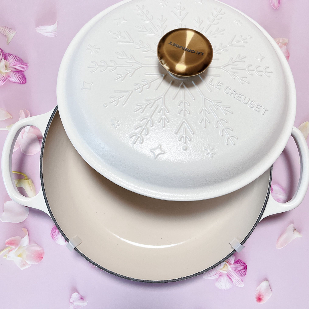 LE CREUSET - ♡ルクルーゼ ビュッフェキャセロール コットン LE CREUSET - ♡ルクルーゼ ビュッフェキャセロール コットン