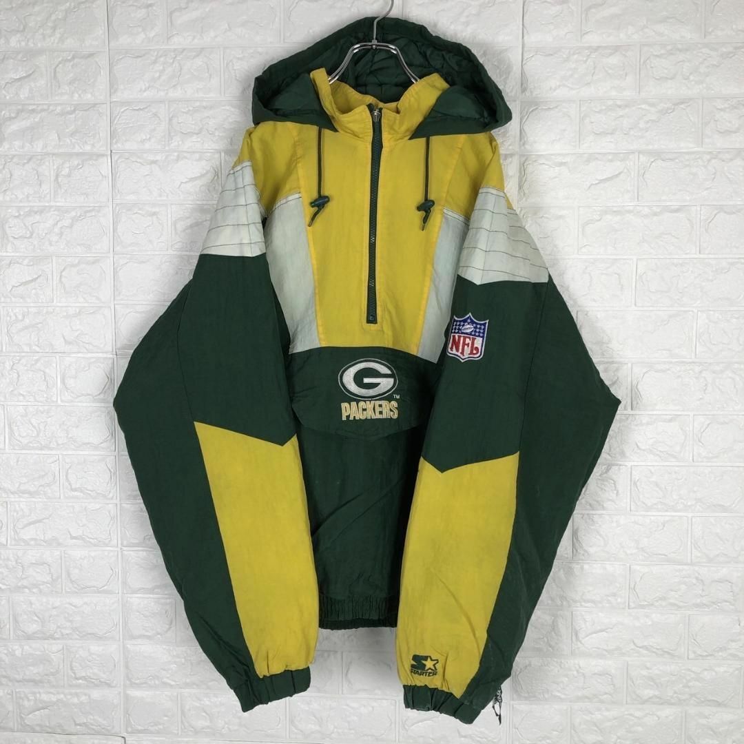 NFL☆ スターター ナイロンジャケット ハーフジップ プル NFL☆ スターター ナイロンジャケット ハーフジップ プル