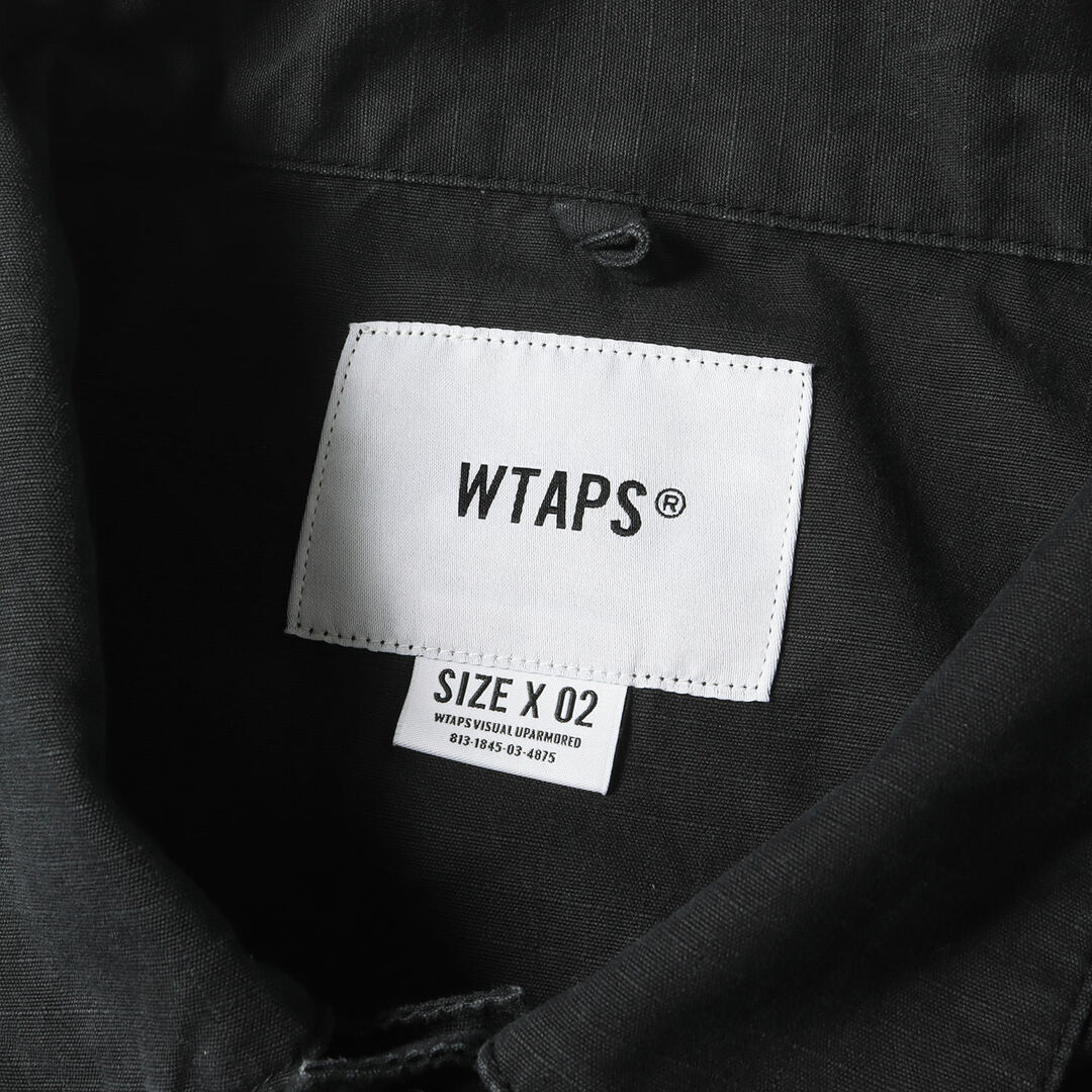 W)taps - WTAPS ダブルタップス シャツ サイズ:M リップストップ W)taps - WTAPS ダブルタップス シャツ サイズ:M リップストップ