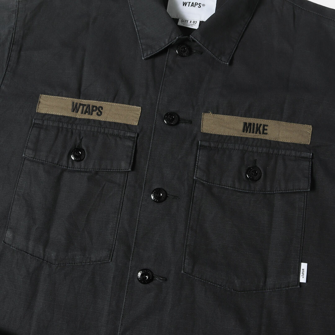 W)taps - WTAPS ダブルタップス シャツ サイズ:M リップストップ W)taps - WTAPS ダブルタップス シャツ サイズ:M リップストップ