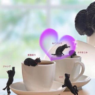 ふちねこ ✩ ねこぱんち ベローチェ シャノアール(ノベルティグッズ)