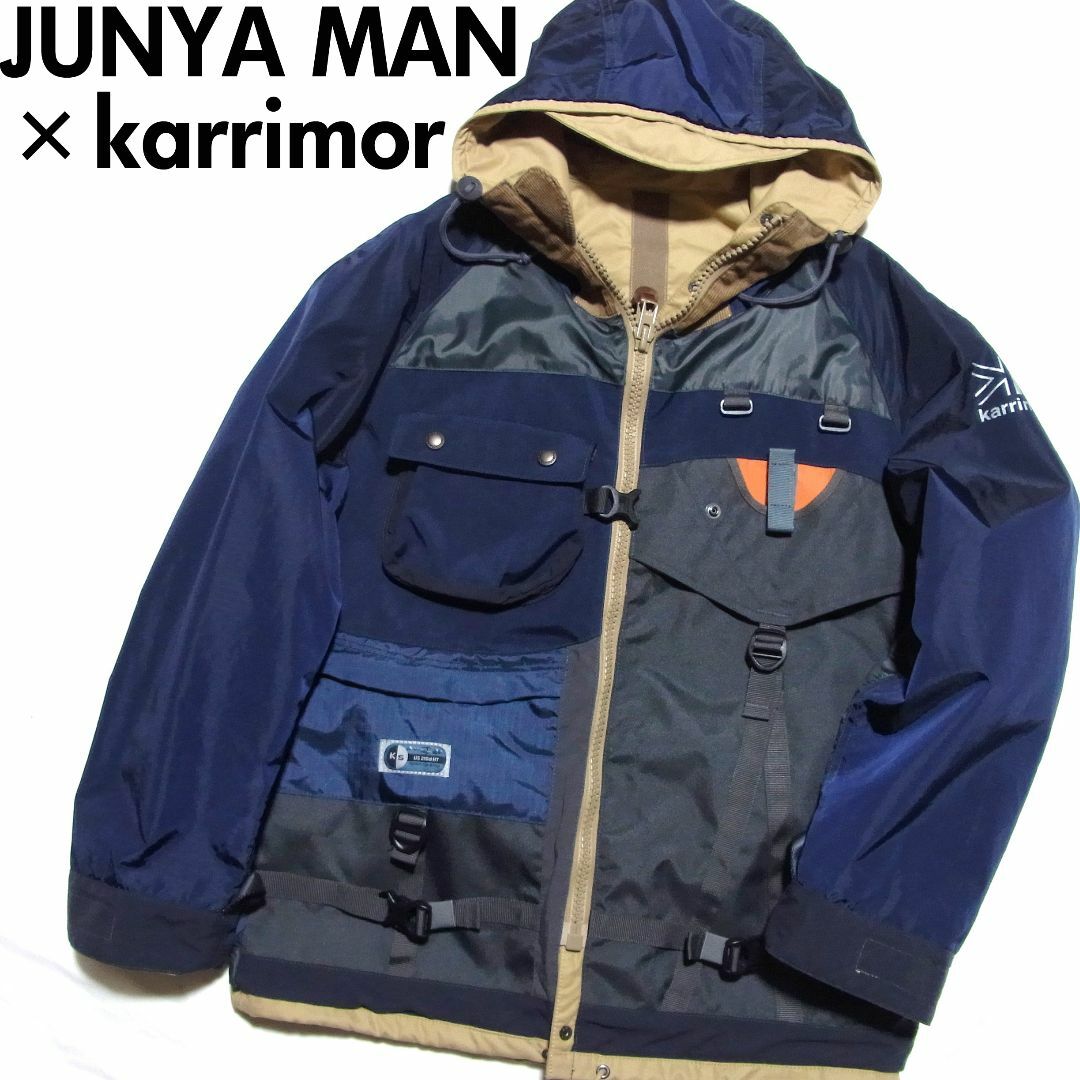 ジュンヤワタナベマン×カリマー バッグ再構築ジャケット XS 美品 ジュンヤワタナベマン×カリマー バッグ再構築ジャケット XS 美品