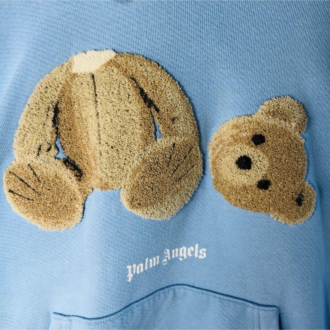 超人気デザイン】パームエンジェルス ビッグロゴ ベア刺繍 L 超人気デザイン】パームエンジェルス ビッグロゴ ベア刺繍 L