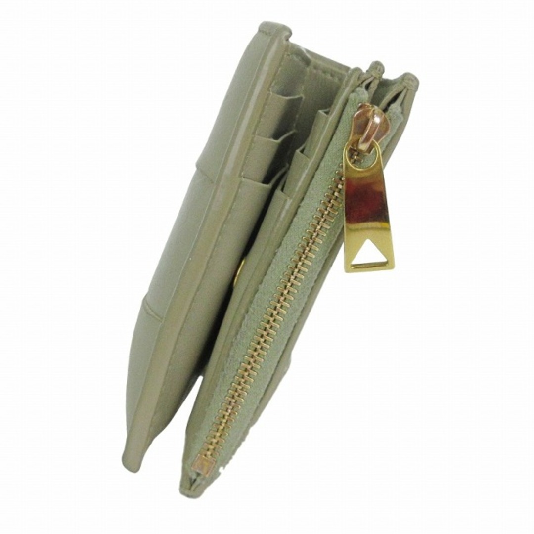 ボッテガヴェネタ マキシイントレチャート 二つ折り財布 編込み ボッテガヴェネタ マキシイントレチャート 二つ折り財布 編込み
