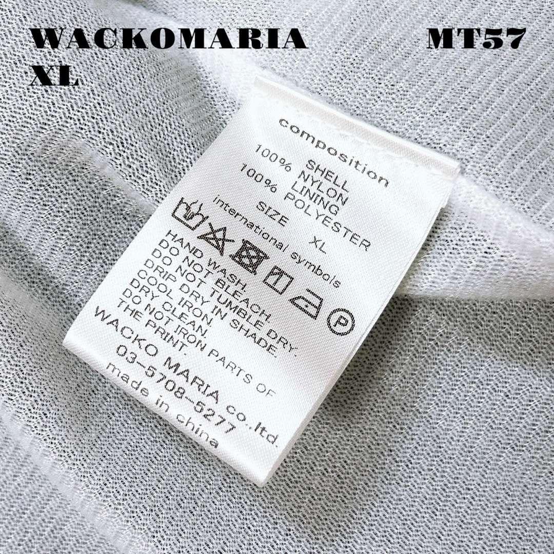 WACKO MARIA - ☆限定出品☆ WACKOMARIA ナイロン コーチ WACKO MARIA - ☆限定出品☆ WACKOMARIA ナイロン コーチ
