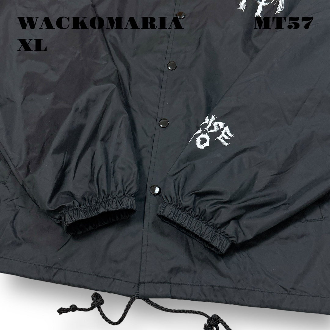 WACKO MARIA - ☆限定出品☆ WACKOMARIA ナイロン コーチ ジャケット ブラック XLの通販 by フォロワー様のみ期間限定SALE中!|ワコマリアならラクマ WACKO MARIA - ☆限定出品☆ WACKOMARIA ナイロン コーチ ジャケット ブラック XLの通販 by フォロワー様のみ期間限定SALE中!|ワコマリアならラクマ
