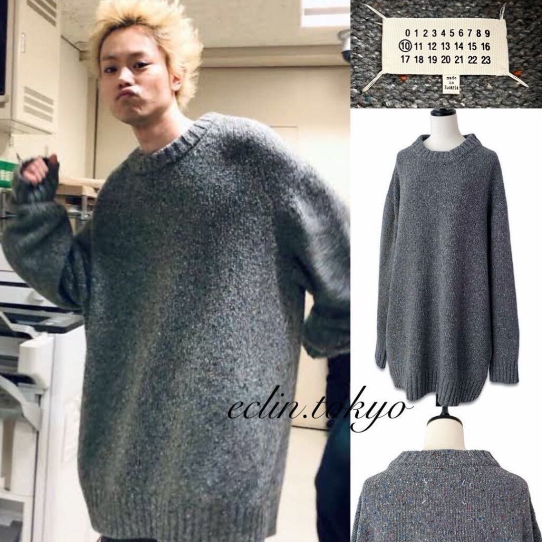 Maison Margiela（旧Maison Martin Margiela） - マルジェラ 2019AW ビッグシルエット オーバサイズ ニット E4333