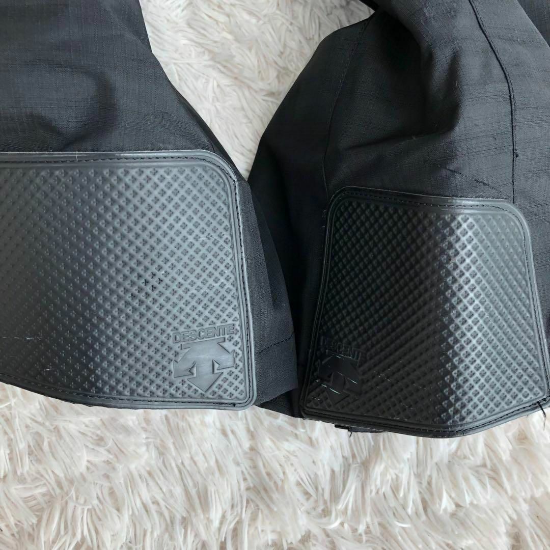 DESCENTEデサントスキーウェア上下 黄緑×黒ブラックXL DESCENTEデサントスキーウェア上下 黄緑×黒ブラックXL