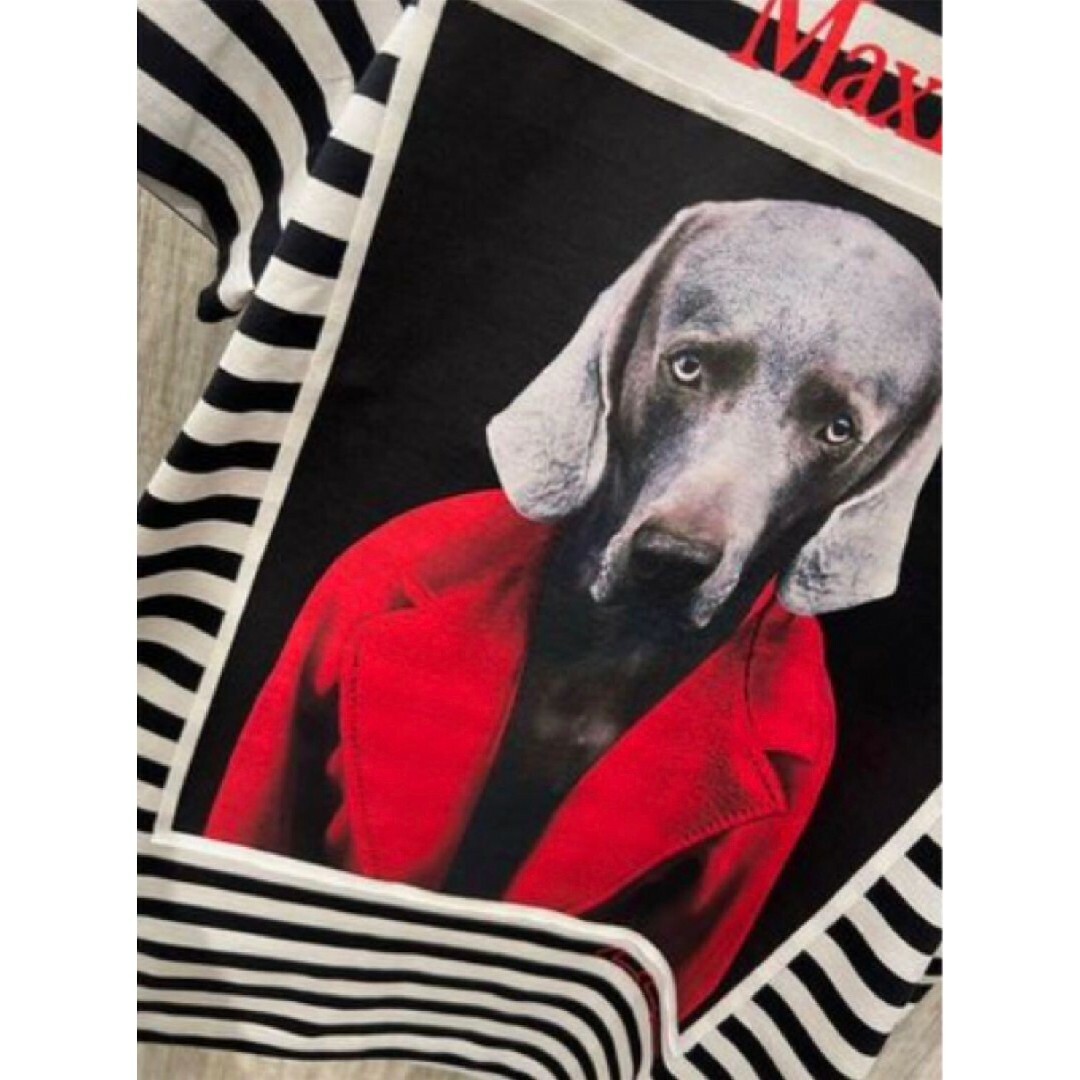 Max Mara rosso ジャージーTシャツ 新品タグ付き Max Mara rosso ジャージーTシャツ 新品タグ付き