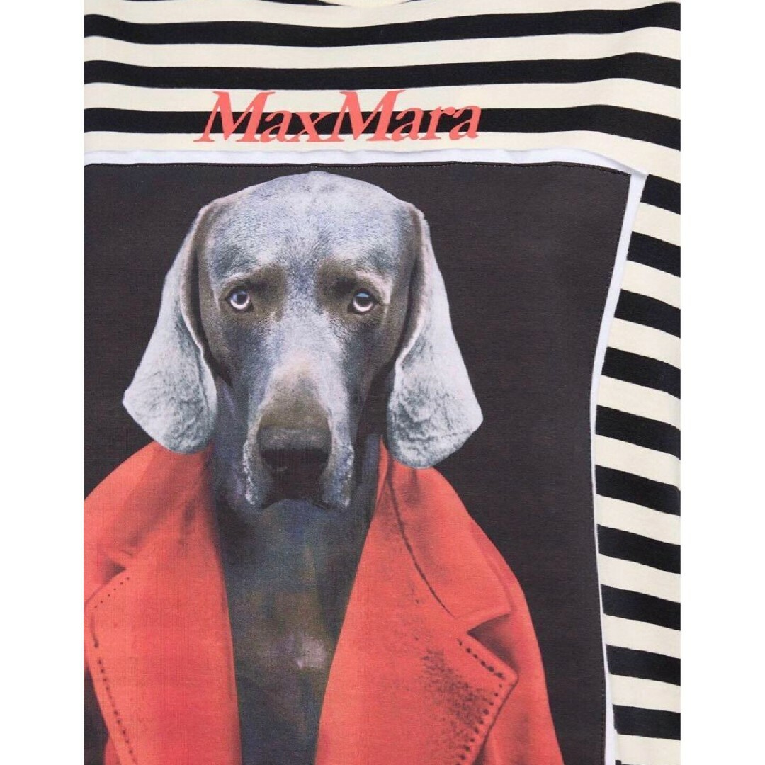 Max Mara rosso ジャージーTシャツ 新品タグ付き Max Mara rosso ジャージーTシャツ 新品タグ付き