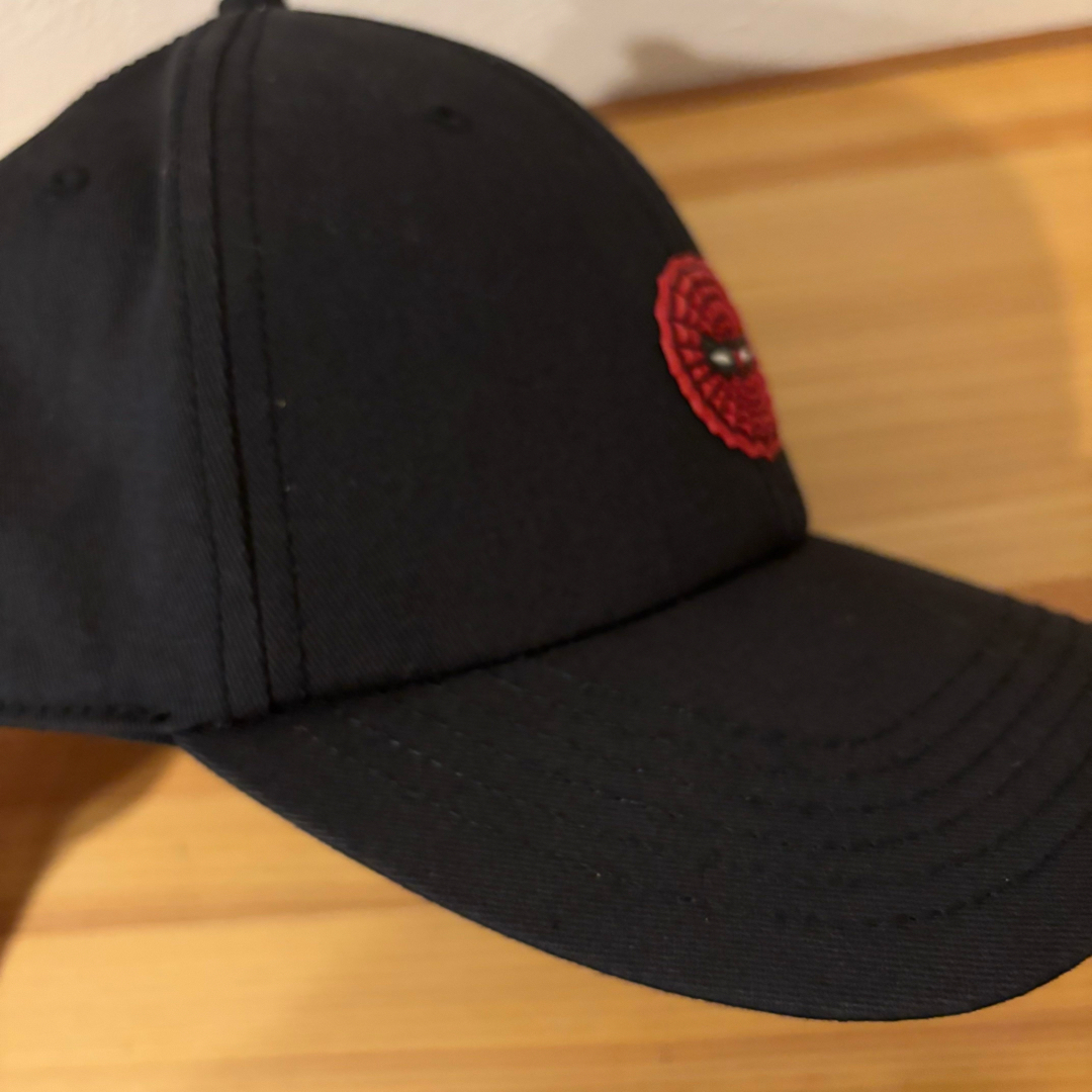 MONCLER - モンクレール スパイダーマン キャップ ブラック MONCLER - モンクレール スパイダーマン キャップ ブラック