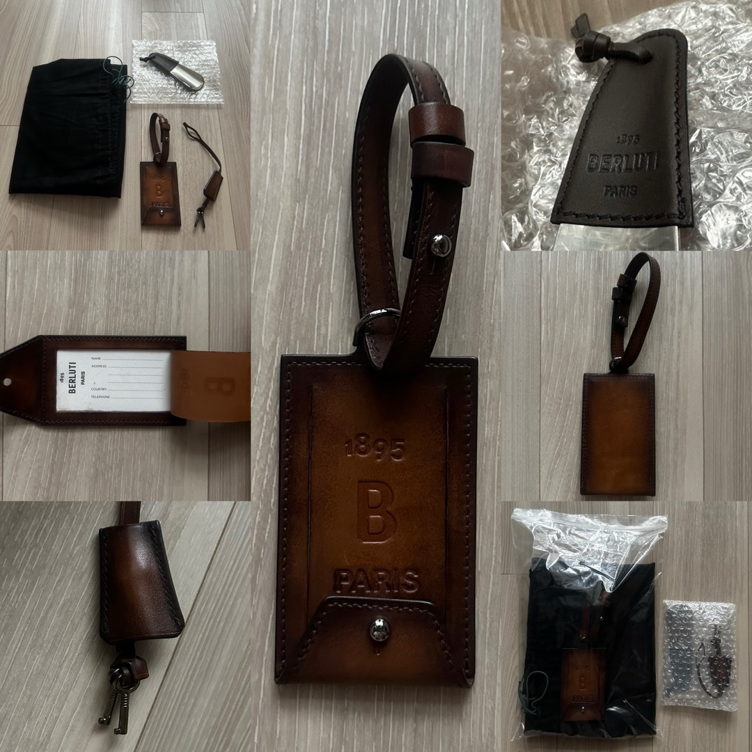 BERLUTI - 定価136万 ベルルッティ FORMULA1005 レザー スーツ BERLUTI - 定価136万 ベルルッティ FORMULA1005 レザー スーツ