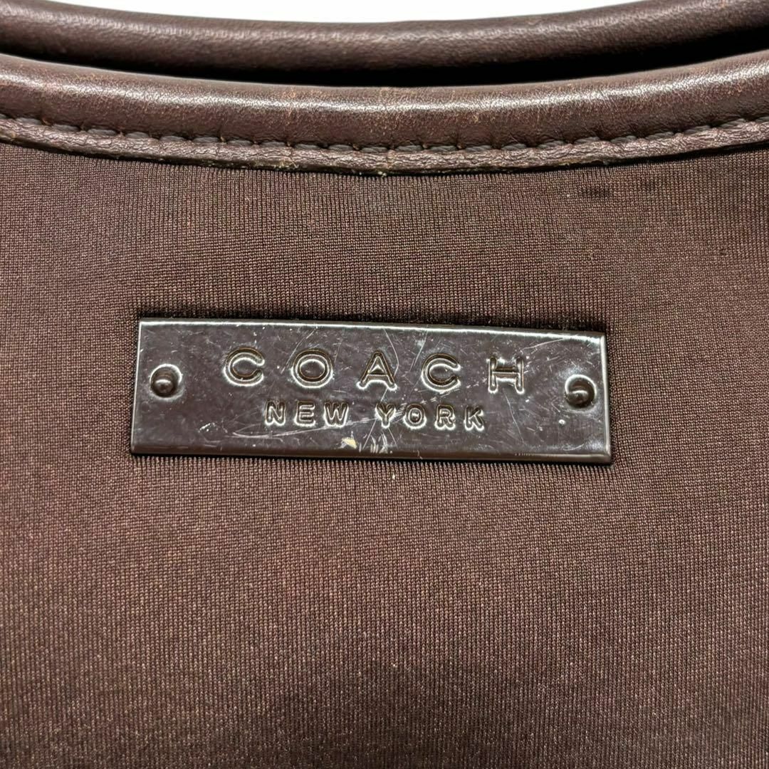 COACH - オールドコーチ エルゴ ワンショルダーバッグ ブラウン COACH - オールドコーチ エルゴ ワンショルダーバッグ ブラウン